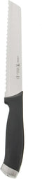 HENCKELS Silvercap Razor-Sharp 8-inch Bread Knife, Cake Knife, German Engineered Informed by 100+ Years of Mastery, Black...