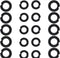 1/2" Impact Wrench Socket Retainer rings with O-Ring Fit Milwaukee Type Impact Wrenchs Tool Parts and Accessories,Impact Friction Ring,Square Driv...