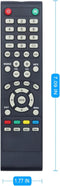 AIDITIYMI Replace Remote Control Compatible with Proscan TV PLDED5068A-D PLEDV3282A PLED2243A-I PLDED5066B PLDED5066A PLDED3273A-E PLDED5066A-B PL...