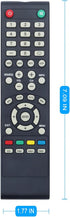 AIDITIYMI Replace Remote Control Compatible with Proscan TV PLDED5068A-D PLEDV3282A PLED2243A-I PLDED5066B PLDED5066A PLDED3273A-E PLDED5066A-B PL...