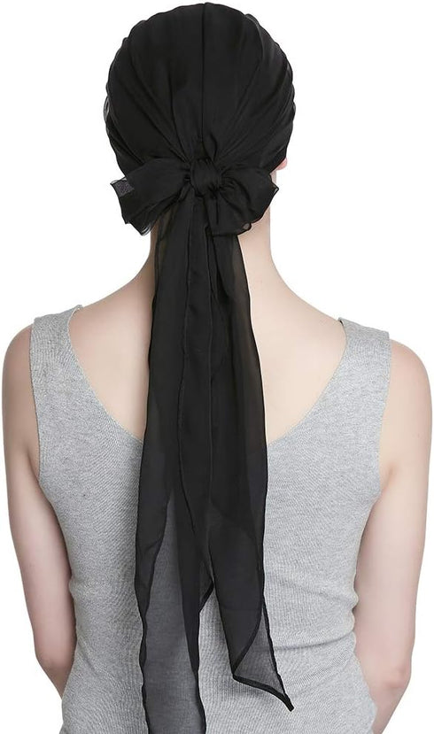 Alnorm Headcovers for Cancer Patients Chemo Scarves for Women Black...