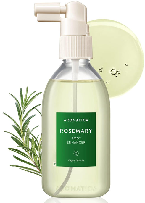 AROMATICA Rosemary Root Enhancer 3.38oz / 100ml – Scalp Nourishing with Food-graded Rosemary Oil – Relieves Itchy, Dry, Flaky Scalp - Free from Su...