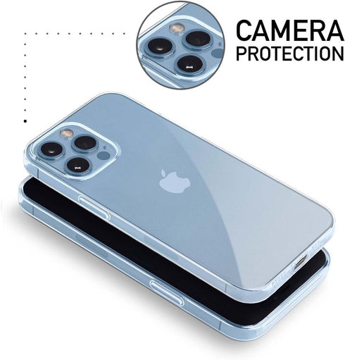 totallee Clear iPhone 13 Pro Max Case, Thin Cover Ultra Slim Minimal - for Apple iPhone 13 Pro Max (2021) (Transparent)...