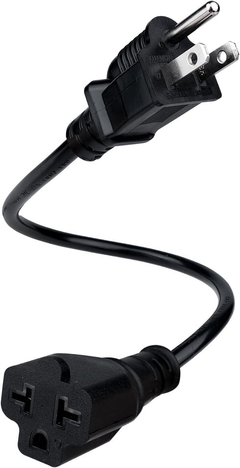 Heavy Duty NEMA 5-15 to 6-20 EV Charger Power Adapter Cord, for Electric car Charger Nema 6-20 Adapter EV Charger Extension Cord Connect 5-15P Hou...