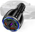 3 USB+2PD Car Charger Adapter Fast Charging,75W USB C Car Charger, 5 Port Type A Cigarette Lighter USB Charger for iPhone/Android/Samsung Galaxy S...