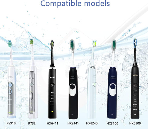 Electric Toothbrush Charger Cable Replacement HX6100 for Philips Sonicare Toothbrush Electric Flosser, HX9000 / HX8000 / HX6000 / HX3000 Series Po...