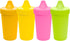 Re-Play Sippy Cups for Toddlers - 10 Oz. Reusable Spill Proof Cups for Kids, Dishwasher/Microwave Safe - Made in USA - Set of 4-3.13" x 6.25" - Ci...