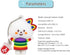 BorlterClamp 32GB USB Flash Drive Cute Cartoon Cloud Girl Model Memory Stick, Gift for Students and Children...