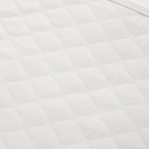 Pleasant Boulevard | Portable Waterproof Baby Changing Pad Liner, Washable Reusable Changing Table Cover Made with Breathable TPU, 27x13in (White,...