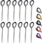 Berglander Teaspoons 6.3" Set of 12, Stainless Steel Shiny Polish Tea Spoons Silverware, Tea Spoon Small Dessert Spoon Teaspoon Dishwasher Safe...
