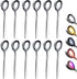 Berglander Teaspoons 6.3" Set of 12, Stainless Steel Shiny Polish Tea Spoons Silverware, Tea Spoon Small Dessert Spoon Teaspoon Dishwasher Safe...