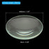 PATIKIL 4" (100mm) Focal Length Double Convex Lens, 50mm Diameter 9mm Height Glass Optically Polished Round Edges Lens for Physics Experiment, Cle...