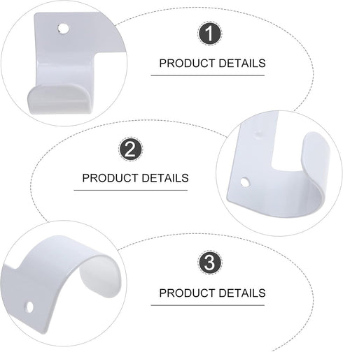 DOITOOL Ironing Board Holder Wall Mount, Ironing Board Hanger, Ironing Board Holder, Ironing Board Hanger Iron Holder Wall Mounted Hanger Organize...