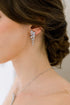 SWEETV Marquise Cubic Zirconia Bridal Earrings, Elegant Wedding Earrings for Brides Bridesmaids, Crystal Formal Drop Earrings for Women Jewelry Gi...