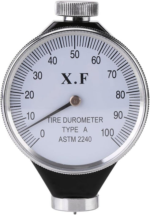 Hardness Tester Meter Durometer Rubber Tire Durometer Hardness Tester Meter Shore Type A/O/D Dial Value 0-100 Degrees(Type A)...