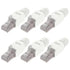 VCELINK Tool-Free RJ45 Connector, CAT6A Field Termination Plug, Gold Plated Modular Plug, UTP CAT6A Connector Tool Less for CAT6A, CAT6 Network Ca...