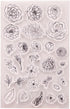 Flower Clear Stamps for Junk Journal, Scrapbooking, Diary, Card Making Plant Theme Card Making Kits for Valentines Christmas Holiday Card...
