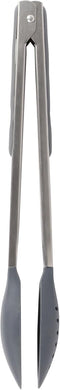 Dexas Spoon & Strain Tongs with Gravity open & Close Operation, 12", Gray...