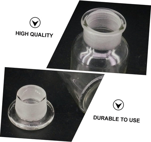 1pc Reagent Bottle 250ml Bottle Wide Mouth Labs Bottle Laboratory Chemical Storage Bottle Autosampler Vials Lip 125ml Bottle Graduated Laboratory ...