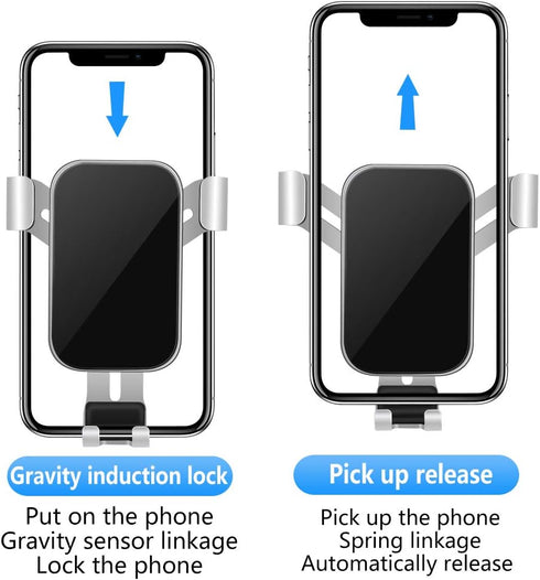 Car Phone Holder for Toyota Camry 2018 2019 2020 L LE SE XSE XLE TRD and Camry Hybrid 18-20 Auto Interior Accessories Best Cell Phones Mount Cellp...