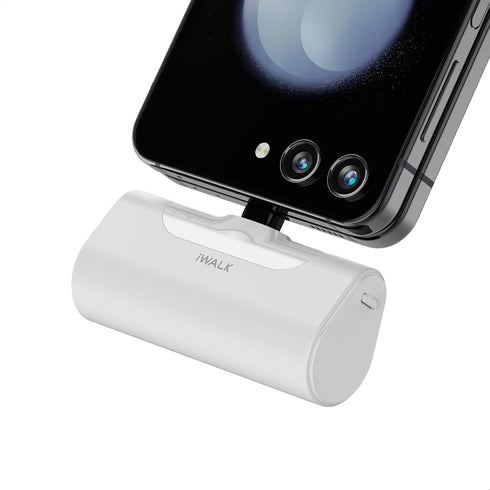 iWALK Small USB-C Portable Charger, 4500mAh Portable Charger for iPhone 15,15 Plus,15 Pro,15 Pro Max, Mini Power Bank for Samsung Galaxy S24 S23, ...