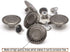 12 Sets No-Sew Permanent Buttons Jean Tack Buttons 20mm (Gun Black)...