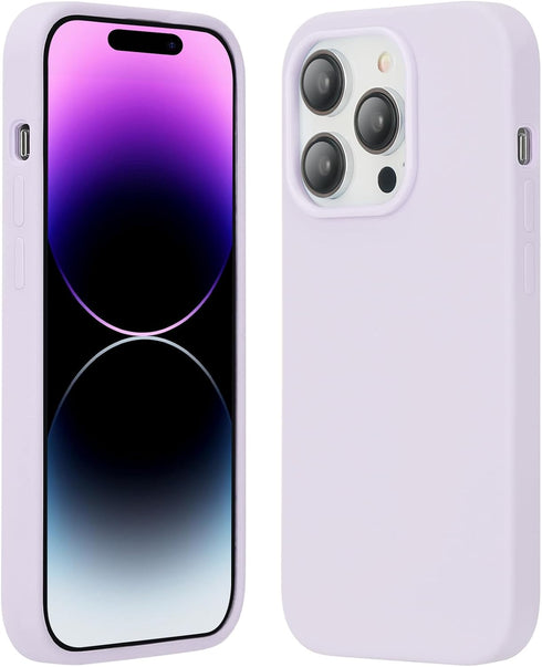 Compatible with Iphone 14 Pro Max Case, Liquid Silicone Case, Ultra Drop Protection, Full Coverage, Supreme Touch Feeling, Scratch Resistant, 6.7 ...