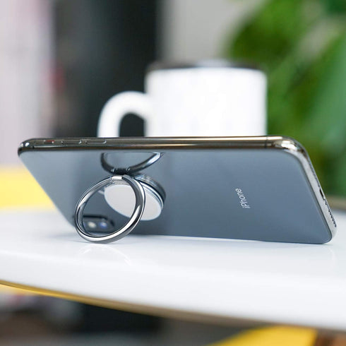 Finger Ring Stand, Lamicall Cell Phone Holder : Universal Phone Ring Cradle Kickstand Compatible with Phone Xs Max XR X 8 7 6 6s Plus 5s, Galaxy S...