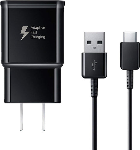Adaptive Fast Charger Compatible Samsung Galaxy S9 S9 Plus S8 S8+ S10 S10e Note 8 Note 9, Wall Charger Adapter Block with USB Type C Cable Kit......