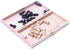 15" Classic Vintage Standard Folding Wooden Chess Set, Foldable Games Board Crafted Carved...