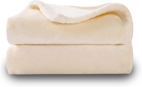 NANPIPER Baby Blankets, Super Soft Fleece Fuzzy Blanket for Toddler, Luxury Cozy Lightweight Microfiber Plush Blanket-Throw Size 30"x40",Beige...