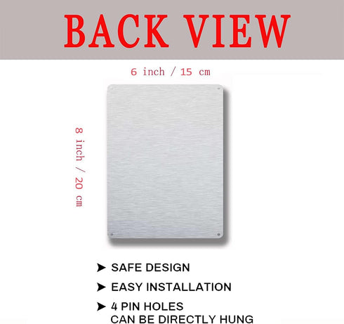 YLUYINOM Retro Tin Sign Brown Bear It's The Most Wonderful Time of The Year Metal Tin Sign Farmhouse Yard Garden Coffee Bar Decor 6X8 inch-Tin Pai...