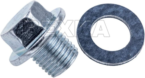 Rexka 2 Sets Engine Oil Drain Plug with Gasket for Toyota Lexus Camry 4runner Tacoma 90341-12012 & 90430-12031...