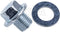 Rexka 2 Sets Engine Oil Drain Plug with Gasket for Toyota Lexus Camry 4runner Tacoma 90341-12012 & 90430-12031...