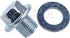 Rexka 2 Sets Engine Oil Drain Plug with Gasket for Toyota Lexus Camry 4runner Tacoma 90341-12012 & 90430-12031...