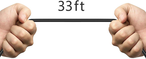 5 Pin Dash Cam Cable,33 Ft 2.5mm Male to 5 Pin Backup Camera Cord,Dash Cam Rear View Camera Ultra Long Cable with Reverse Trigger Wire Fit for Pic...