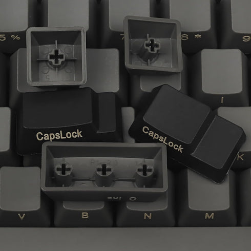 Happy Balls PBT Keycaps Side/Front Print Keycap Set OEM Profile Non-Backlit Thick Cherry MX Key Caps with Key Puller for 60%/87 TKL/104/108 MX Swi...