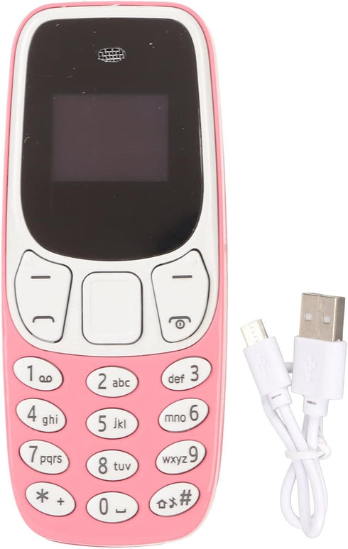 Unlocked Smallest Mobile Phone, BM10 Tiny Mini Mobile with Voice Changer Hands Bluetooth Dialer Phone for Students, Support Dual SIM Card ()...