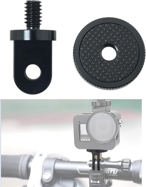2pcs Camera Tripod Adapter, 1/4" - 20 Conversion Adapter for GoPro Action Camera to 1/4" Screw Adapter Mount Accessories...