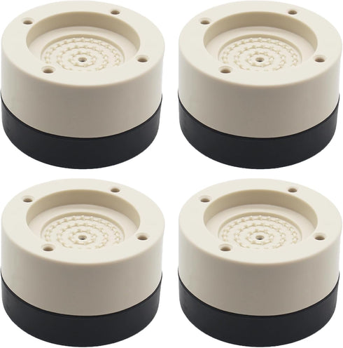 4 Sets Furniture Risers Bed Risers (Beige), 1.3 inch Heavy Duty Bed Lifts Risers for Table, Sofa, Couch, Desk, Chair Risers Supports Up to 1,300 l...