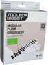ToolBox Widget - Plier Organizer Rack for Tool Box Drawer, DIY Series, NON-MAGNETIC, Modular & Expandable, Holds 12 Normal & Micro Pliers, Connect...