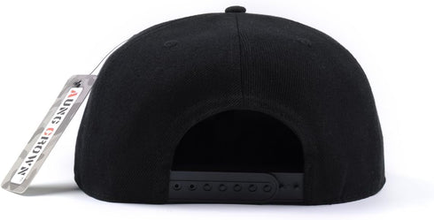 Rose Flat Bill Snapback Hats Embroidered Women Men Adjustable Baseball Caps...