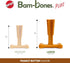 SPOT Bam-bones PLUS T Bone - Bamboo Fiber & Nylon, Durable Long Lasting Dog Chew for Aggressive Chewers – Toy for Dogs & Puppies under 90lbs, Non-...