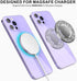 Glitter Compatible with Magsafe Socket Base Removable and Wireless Charging Compatible ?Base Only? Works with Socket Grip, Phone Ring Holder Compa...