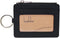 Boshiho Saffiano Leather Credit Card Holder Coin Change Purse with Key Ring Keychain - unisex...