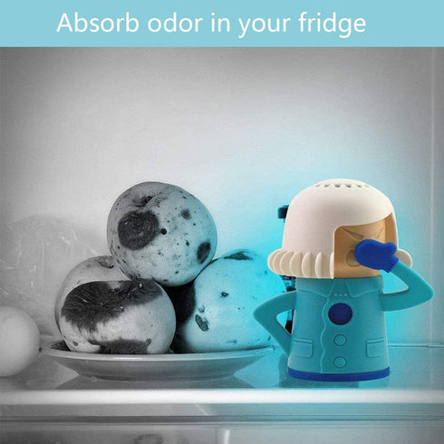 Cool Mama Fridge Deodorizer, Chilly Mama Refrigerator Deodorizer Remover Absorbs Odors, Fridge Cleaner Freezer Odor Freshener Remover, Reusable ba...