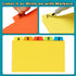 Chell 3x5 Poly Index Card Dividers, Heavyweight Index Card Guides A-Z for Flash Cards and Recipe Cards, with Alphabetical/Blank Stickers, Pack of ...