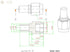 Eightwood 10pcs SMA Male Plug Crimp RF Connector for RG58 RG142 LMR195 Coaxial Cable...