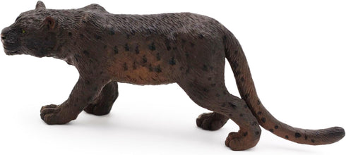Gemini&Genius Leopard Animal Toy, Black Leopard Figurine Toy, Wildlife Action Figure Toy, Great Gifts, Collection, Cake Topper, Storytelling Props...