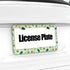 Delerain Green Avocados License Plate Frame, Car Tag Cover Stainless Steel Metal Aluminum Frame for US Standard 2 Flat Holes (Set of 2)...